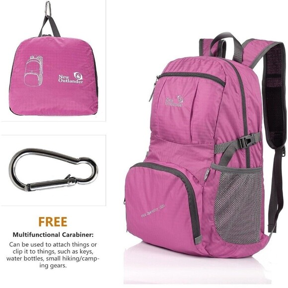 Unbranded Handbags - Outlander Packable Lightweight Travel Hiking Backpack Daypack